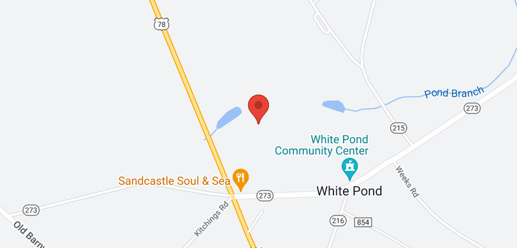 map of 5327 A Charleston Highway, Williston, SC 29853